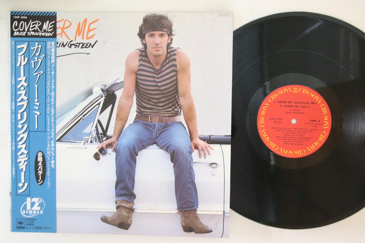 

12inch Record BRUCE SPRINGSTEEN - Cover Me 12AP2930 CBS SONY 1984 Japan Obi Rock Used