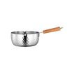 MiLing 18CM Stainless Steel Yukihira Pot with Lid