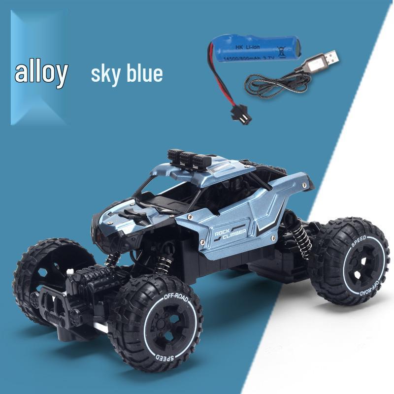 Cross-Border Children's Rechargeable Alloy Off-Road Remote Control Climbing Car Toy Gift