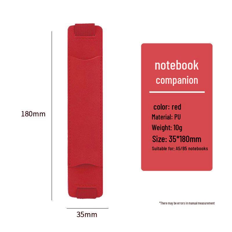 A5 Universal Pen Sleeve - Strap-Type Protective Case for Neutral & Capacitive Pens, Anti-Loss & Anti-Wear Steel Design