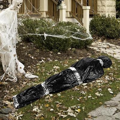 Halloween Horror Decoration Fake Corpse Inflatable Corpse Wrap Pendant
