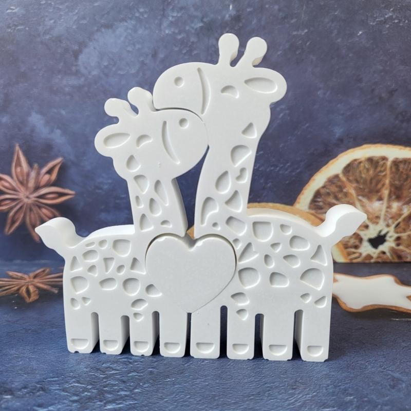 Flexible Silicone Giraffe Craft Mould Suitable For Enthusiasts To Make Beautiful Handmade Items
