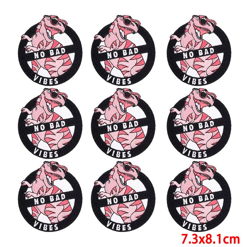 10 Pcs/lot Wholesale Embroidery Patch Iron On Patches For Clothing Patches On Clothes Jackets Decor Applique Sew Supplies