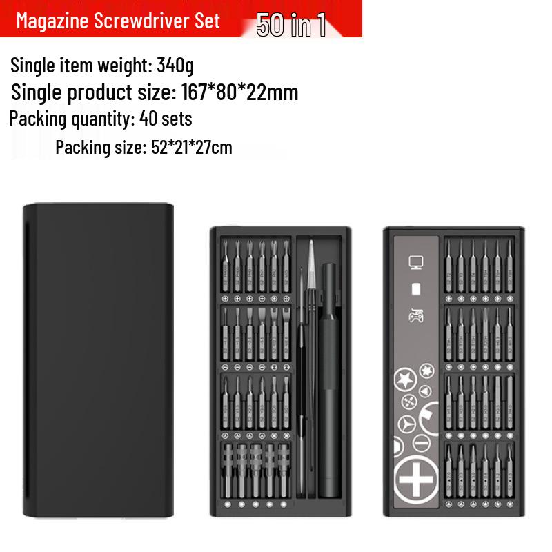 49-in-1 Magnetic Screwdriver Set for Mobile and Tablet Repair