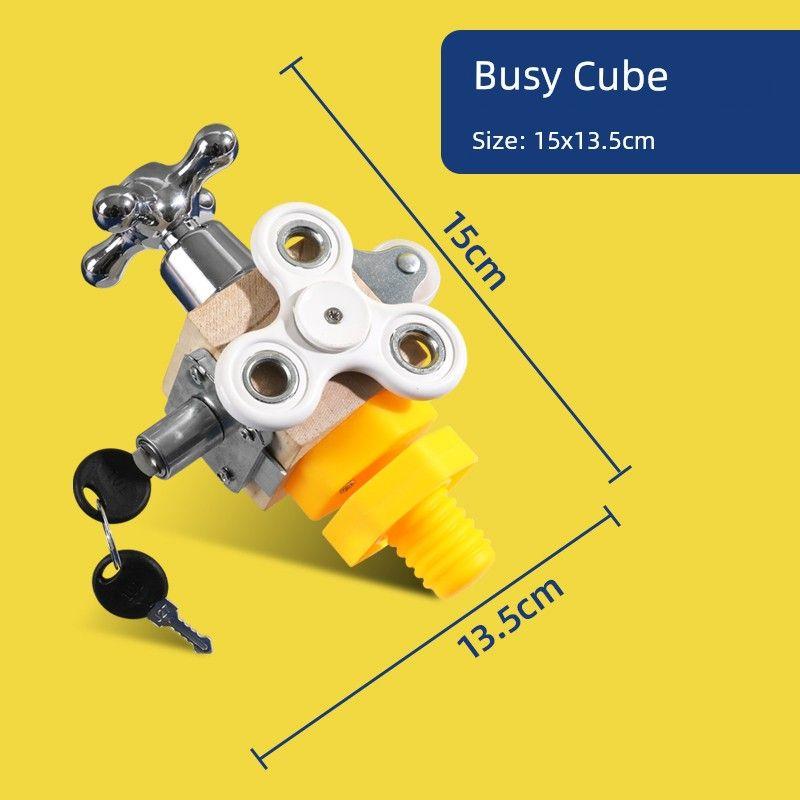 

Montessori Baby Early Education Toy House Kids Puzzle Busy Cube