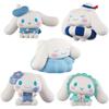 Figura Linda de Cinnamoroll Sanrio Anillo de Natación Juguete Juego de Figuras Para Decoración de Pasteles Diy