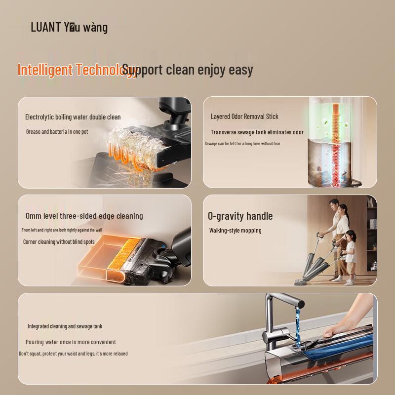 UWANT Smart Cordless Wet/Dry Vacuum