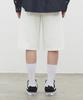DECET Cotton 2Pleats Shorts Dcpt041Ivory