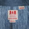 BALANCE + HARMONY Made In USA Long Sleeve Coverall M Blue B&H Men's Used
