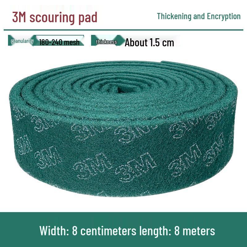 3M Stainless Steel Scouring Pad Roll for Kitchen Pot Brush & Rust Removal