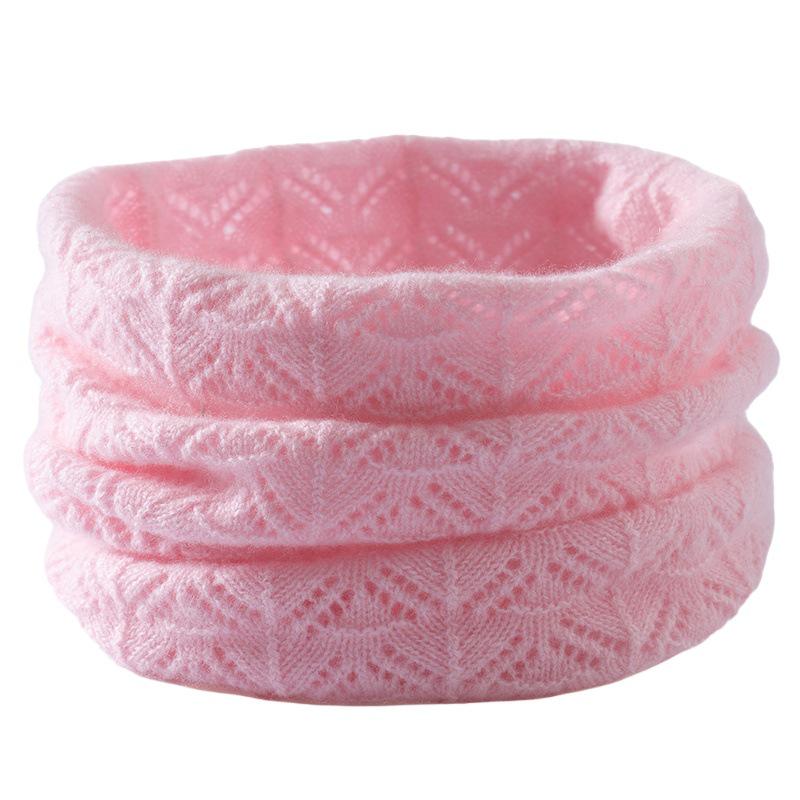 Cashmere Neck Warmer: 100% Pure Cashmere, Hollow Knit, Fashionable Warm Scarf