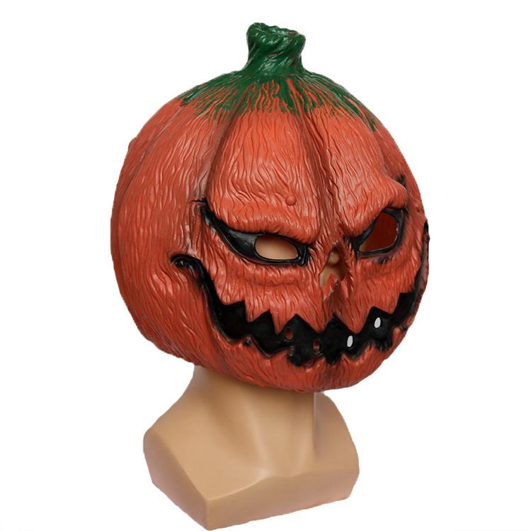 Latex Pumpkin Mask for Halloween Pranks & Costumes