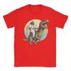 Summer Jesus Riding a Dinosaur Meme Fashion TShirts  100 Cotton Tee Shirt for Unisexs Awesome Plus Size Short Sleeve Top Tees