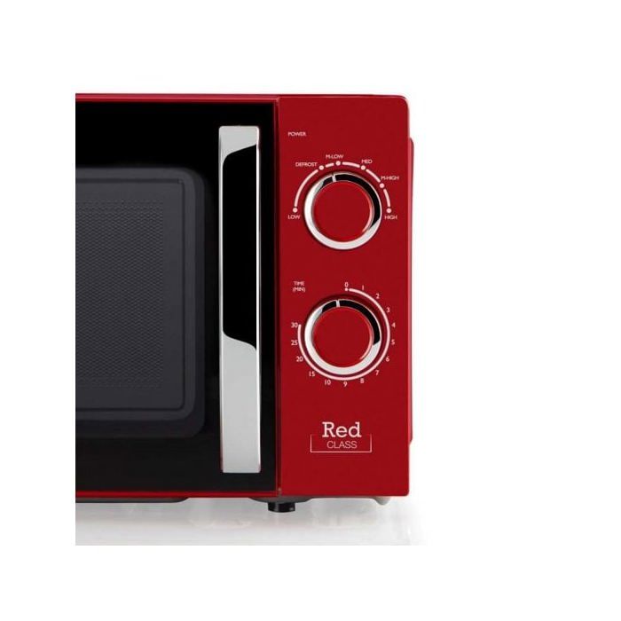Four à micro-ondes - orbegozo - mi2121 - 700w - 20l - rouge