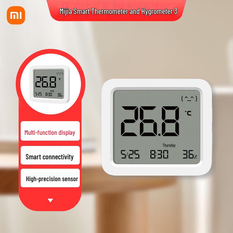Xiaomi Mijia Smart Temperature and Humidity Monitor 3