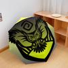 1 PC Automatic Folding Umbrella - Special Marks Pattern, Portable & Foldable Design with 8 Ribs, Christmas Birthday Gifts