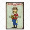 Beer Vintage Metal Tin Signs Bar Poster Pub Club Cafe Wall Decoration Retro Plaque Home Decor 20*30cm