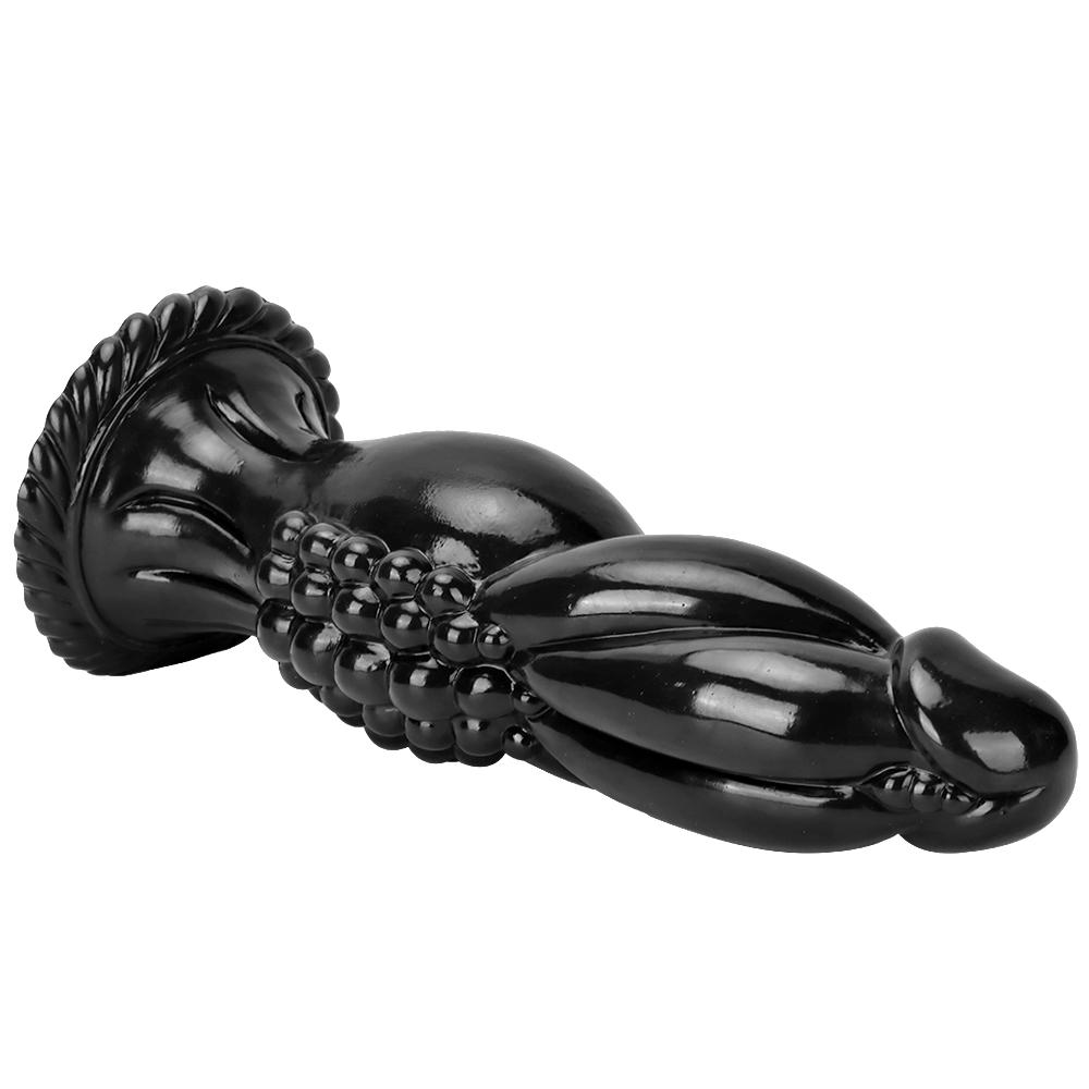 Oversized Butt Plug Shaped Anal Plug Dilator Masturbator Big Black Dildo Sex Toys Fisting  Realistic Penis BDSM