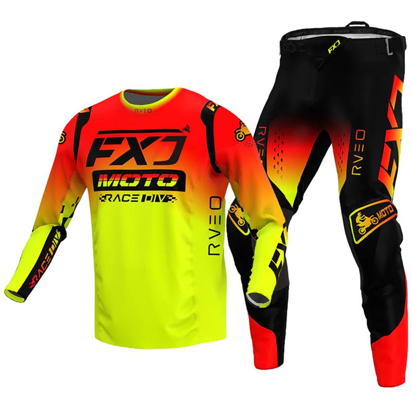Motocross-Ausrüstungsset für Kinder 4 5 6 7 8 9 10 11 12 13 Jahre Jugend Kind Motorrad Junge Mädchen Jersey Hose Kits Rennanzug Offroad Enduro MX MTB