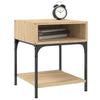 VidaXL Tables de chevet 2 pcs chêne sonoma 40x41x50 cm bois ingénierie 825876