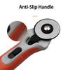 45mm Patchwork Roller Wheel Round Knife Tailor Cutter Rolling Cutter Safety Slide