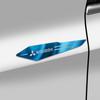 2Pcs Car Styling 3D Metal Auto Door Car Body Fender Decoration Stickers For Mitsubishi ASX Lancer Pajero Sport Attrage Mirage