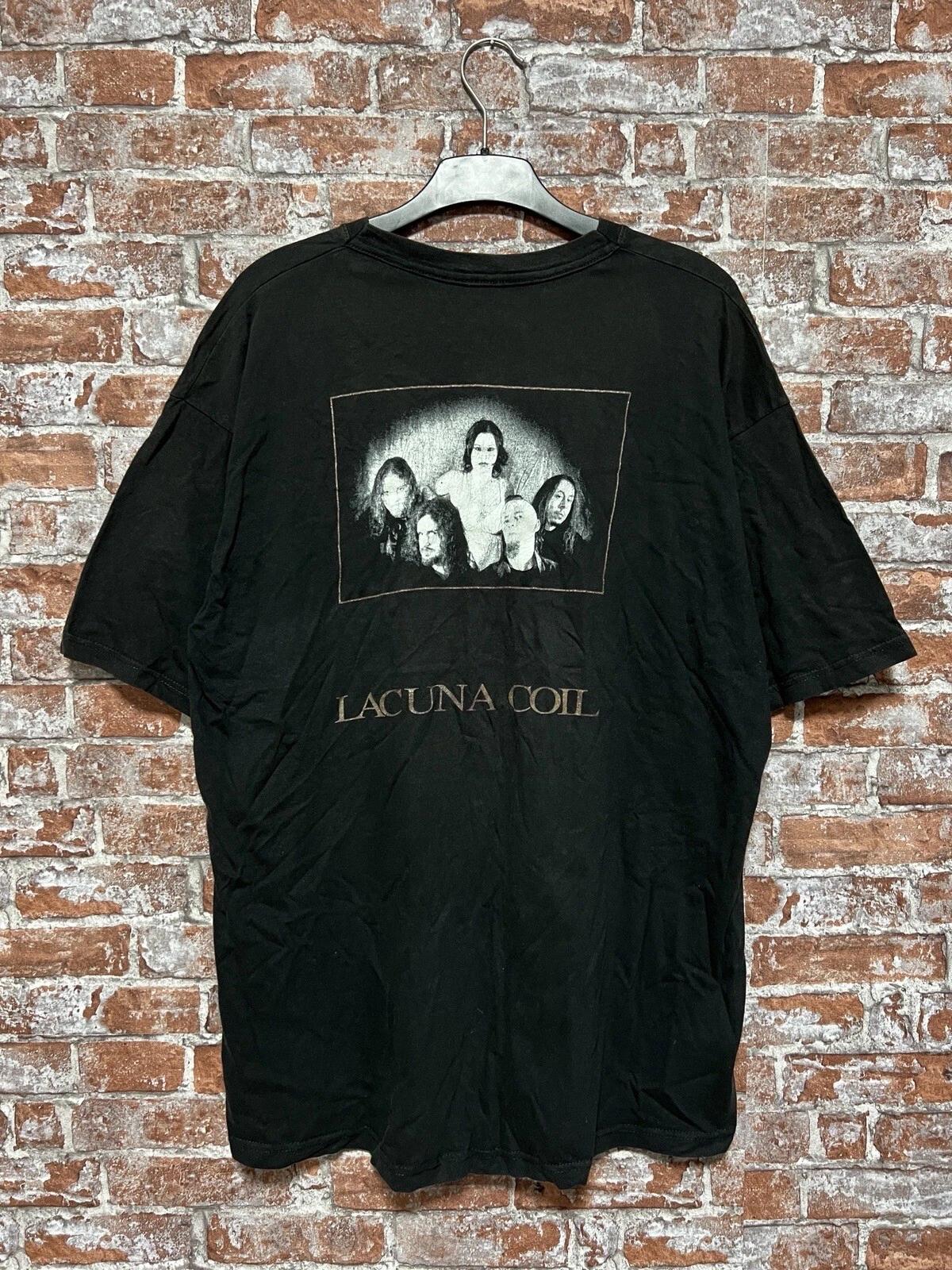Lacuna Coil 90s Vintage Rock Band Tshirt M