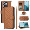 For Oppo Reno14 F 5G Case with Shoulder/Wrist Strap Leather Phone Cover Stand Wallet