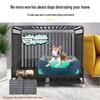 Indoor Dog Cage with Toilet Separation for Small to Large Breeds