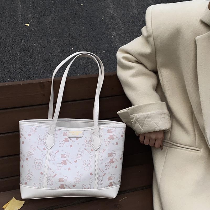 Underarm tote bag women's new fashionable simple large-capacity shoulder bag high-end women's bag