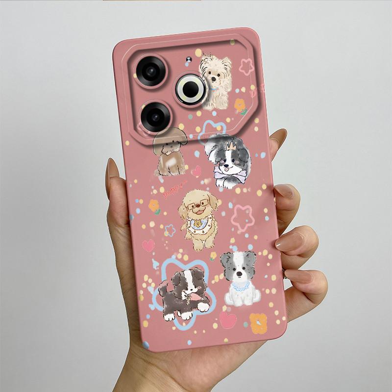 Per Tecno Pova 6 Neo Custodia POVA6NEO Silicone TPU Morbida Custodia per Telefono Verniciata Stampata Antiurto Protettiva Cover Posteriore