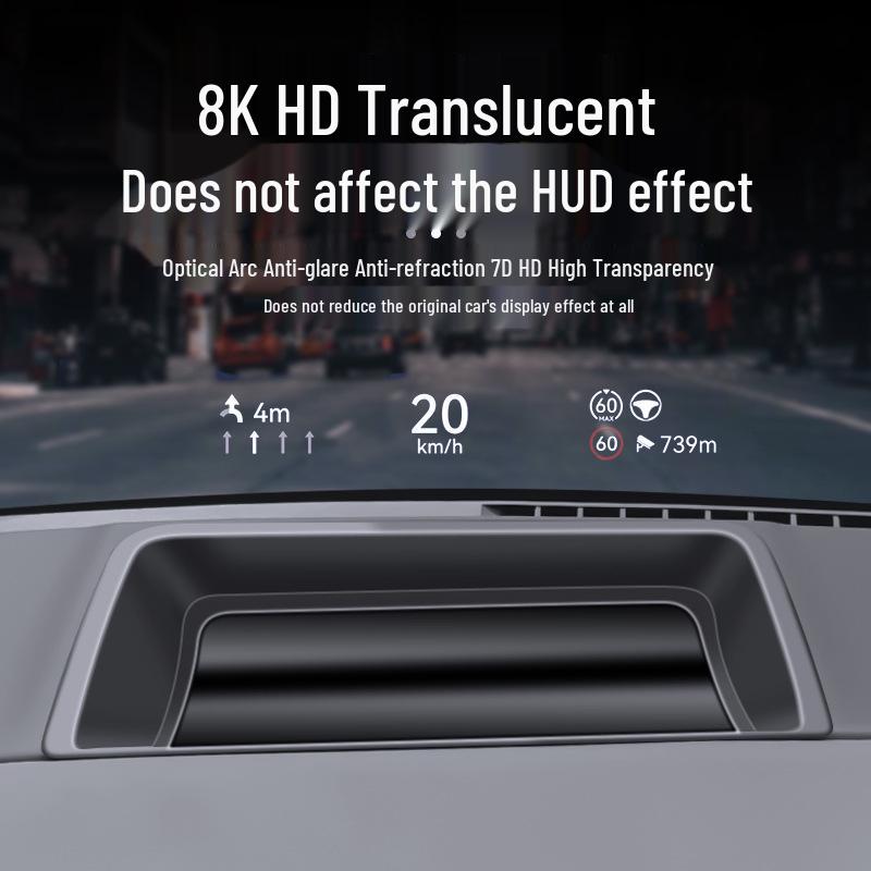 Nio ET7 (2024-2025) HUD Protective Cover - Curved Surface Dust Shield for Interior.