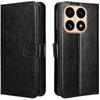 Flip Case for Xiaomi 15T, Crazy Horse Wallet, Black
