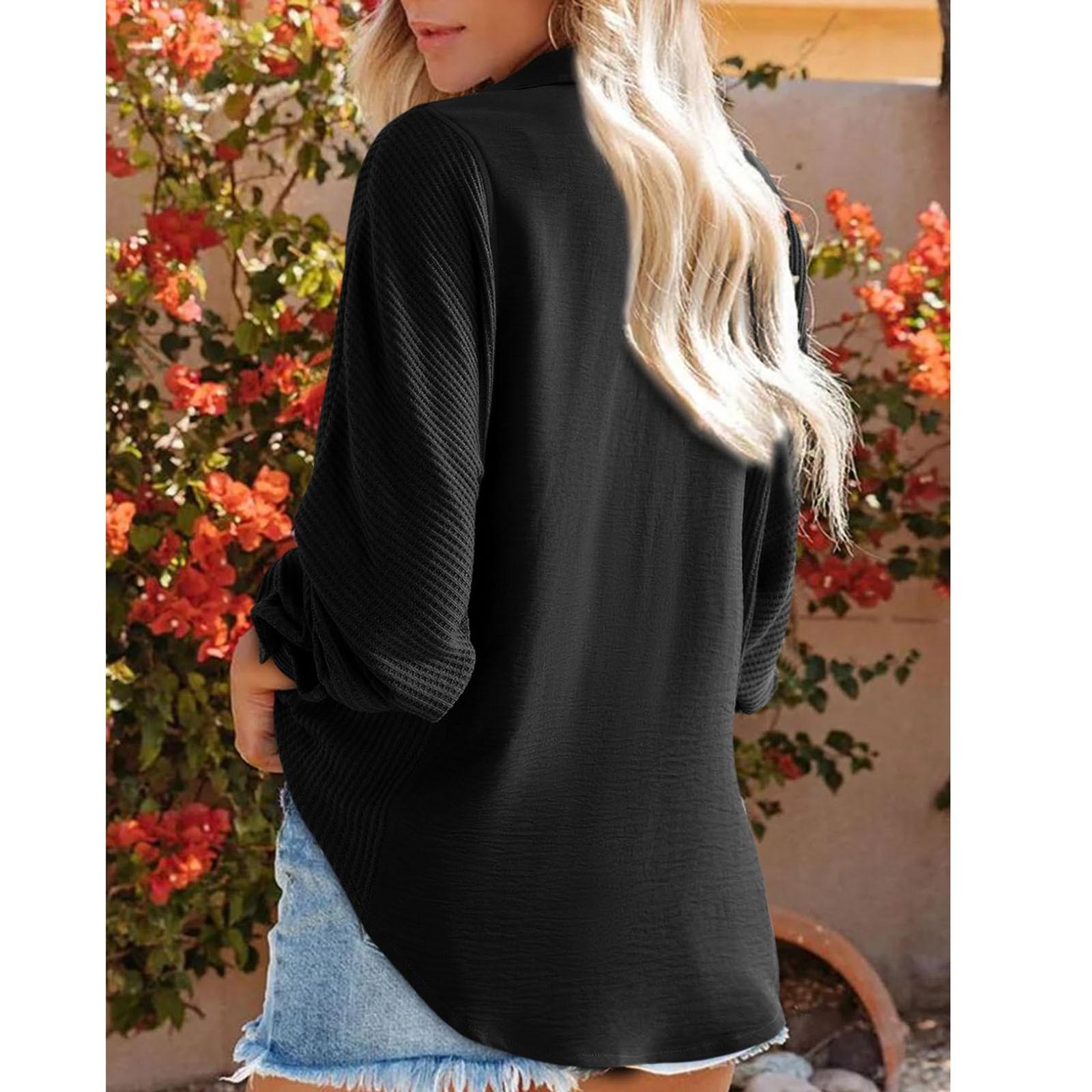 Женские рубашки с длинным рукавом — фото 4