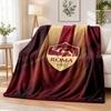 AS Roma Printed Flannel Blanket Warm Comfort Bed Throw For Indoor Home Decoration