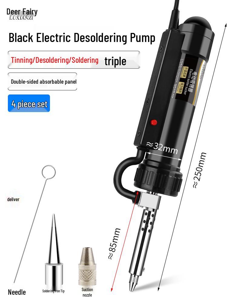 Deer Fairy Dual-Use Electric Desoldering and Soldering Tool
