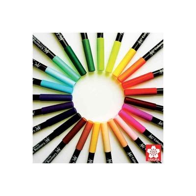 Brush Pen - SAKURA - Koi Coloring Brush - Warm Gray - Flexible - Nylon