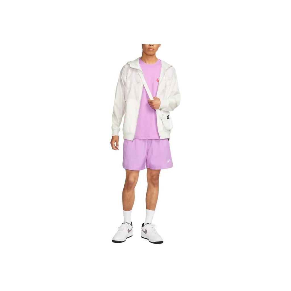 Nike Basketball Print Casual Sports Crew Neck Short Sleeve T-Shirt Men Tops Pink FJ2324-532