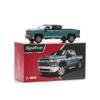Nytt på lager Liten bil 1:64 Chevrolet Silverado Pick-up Legering Miniatyr Chevrolet Pickup Støpt Modellbil Leker Barn Pynt Gave