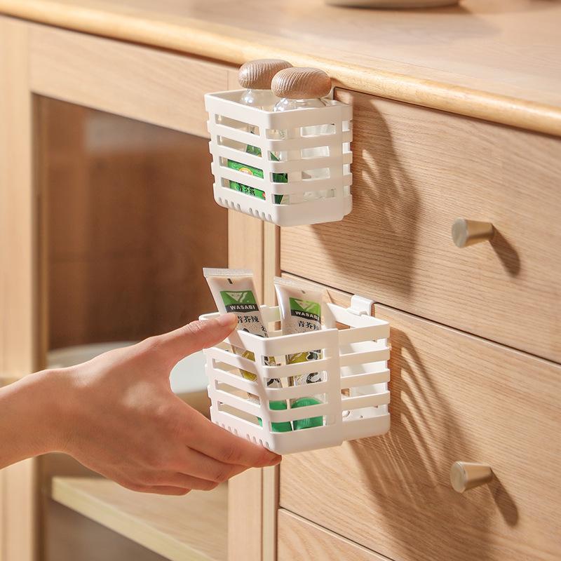 Household Telescopic Wall Hanging Flower Storage Basket