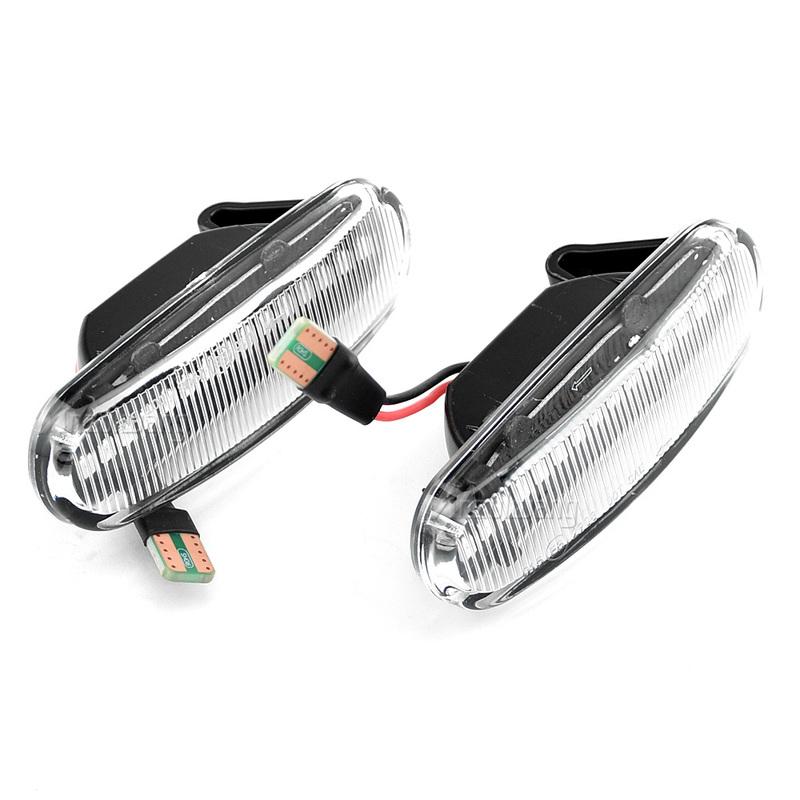 For Fiat Panda 169 Grande Punto Inkl. Evo Doblo Fiorino Linea Idea Dynamic LED Side Marker Light Repeater Lamp