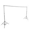 Backdrop Stand 9.84x9.84ft Photo Studio Adjustable Background Stand Support Kit with 4 Clips and 4