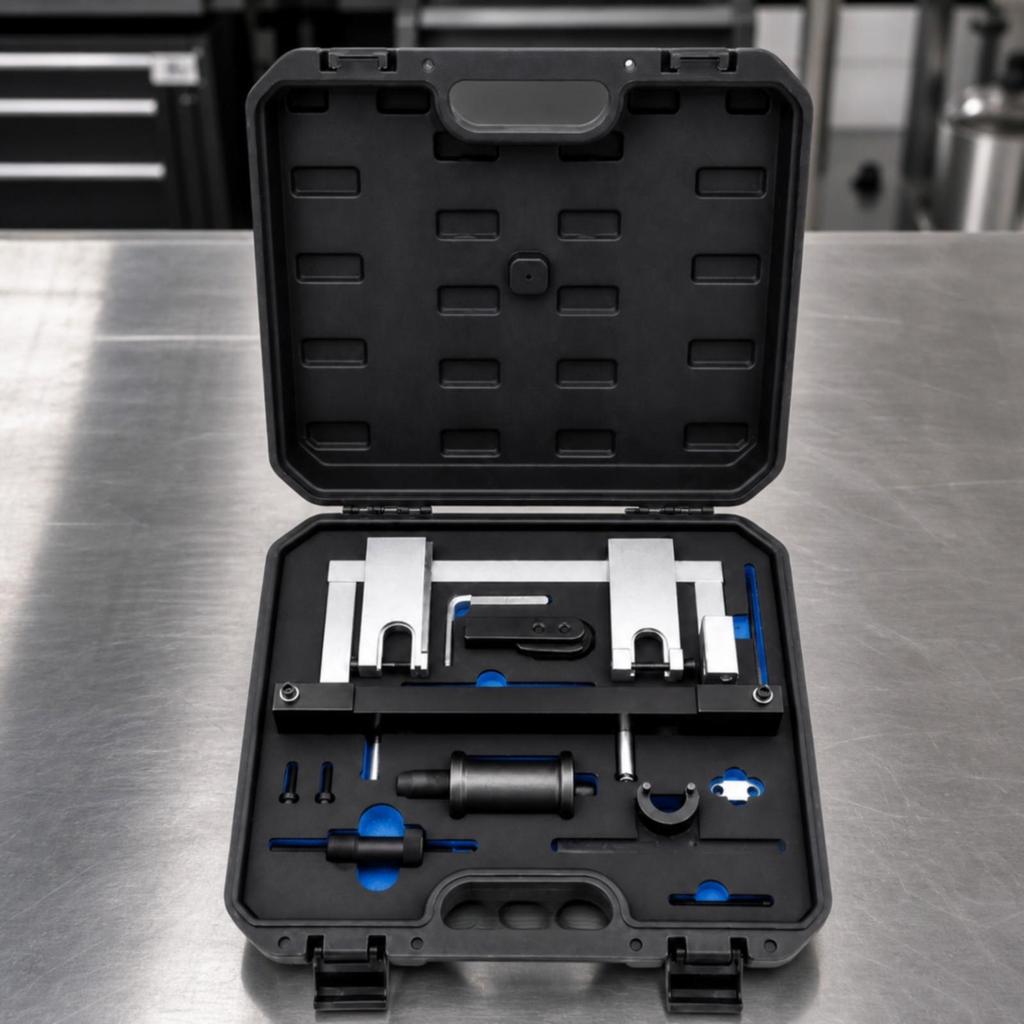 Timing Tool Kit with Carrying Case Portable Sturdy for Garage