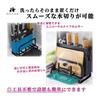 HIRAISM Cutting Board Holder, Knife Block, Pot Lid and Utensil Organizer Stand with Drip Tray, Multi-functional Countertop Storage Rack, Stainless