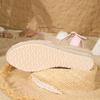 Women's Breathable Wedge Espadrille Buckle Sandals - Fashionable Plus Size Thick Sole Sandals