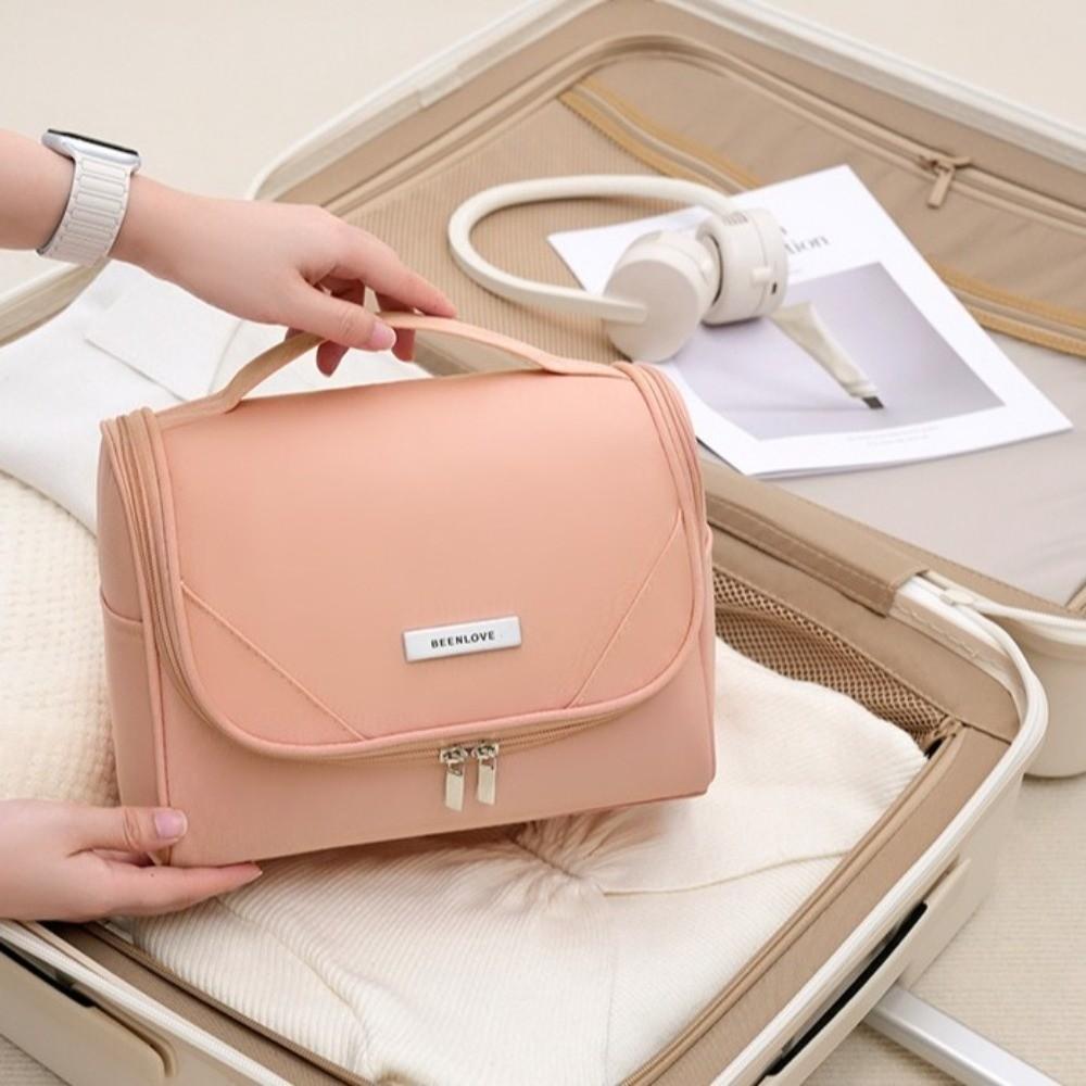 Multi-pocket Cosmetic Storage Bag Large Capacity Toiletry Bag Fashion Makeup Bag  Organizer Case
