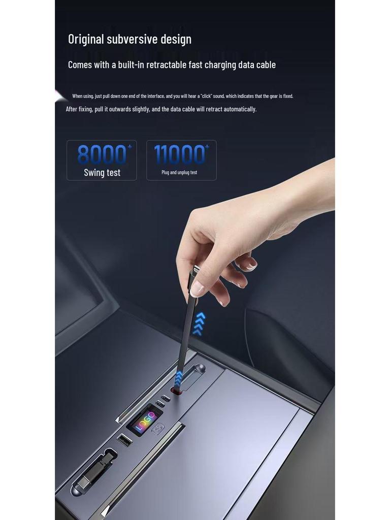PD Fast Charging Multifunctional Dock for Tesla Model 3/Y