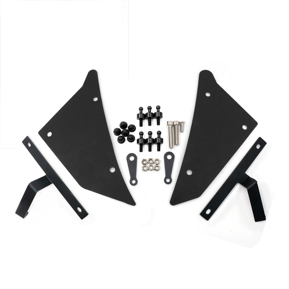 

Мотоциклетные прозрачные боковые пластиковые пластины, крышка, панель, наклейка на топливный бак, защитная накладка для BMW K1600B K1600GA K 1600 B GA чёрный