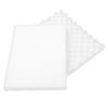 2Pcs Fondant Shaping Pad DIY Waved Fondant Flower Drying Modeling Sponge Mat Tools White