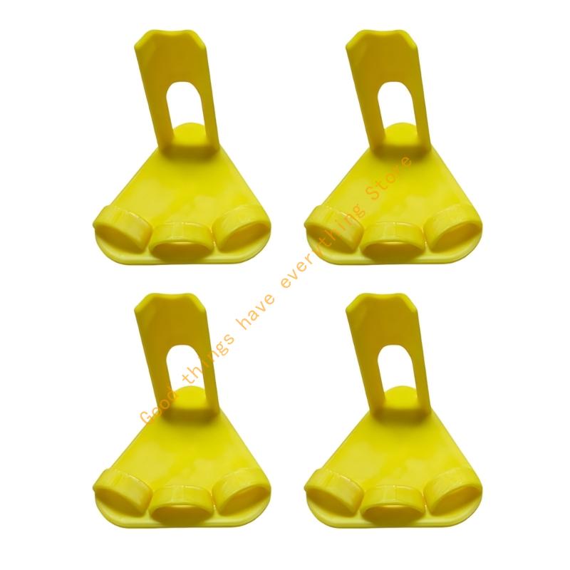 4 Pcs Poultry Leg Injury Splints Highlighting Modifiable Fasteners and Cavities 55KF
